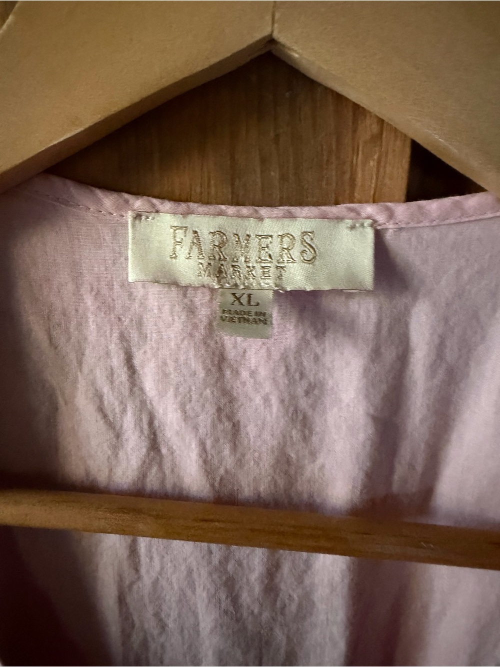 Floral Pintuck Peasant Blouse in Pink and Sage - Picture 4 of 5